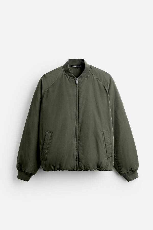 Full bomber jacket, green - 16