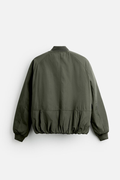 Full bomber jacket, green - 17