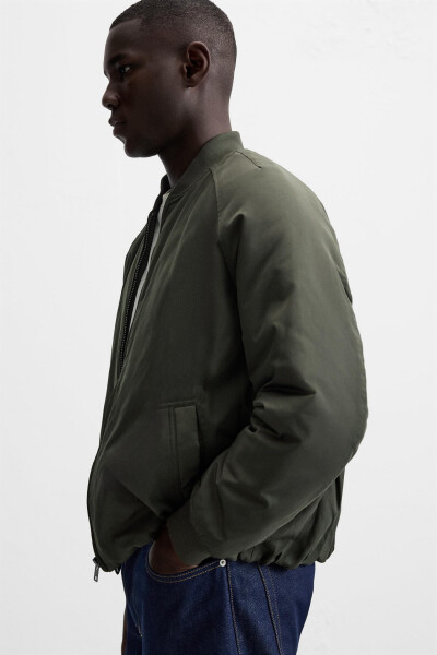 Full bomber jacket, green - 6