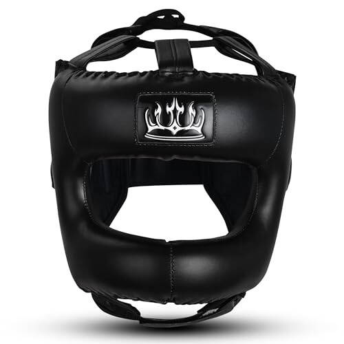 Full Face Boxing Headgear Boxing Sparring Men Women, a Complete Package for MMA and Kickboxing Trainees, Muay Thai Boxing Safety Head Guard - 1