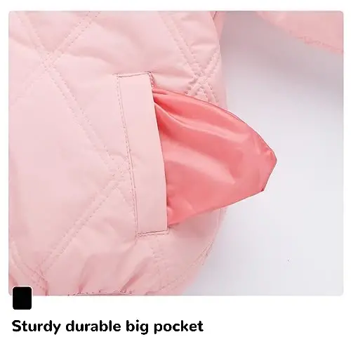 Fumdonnie Baby girls winter coats toddler outerwear snow jackets infant boys warm clothes - 4