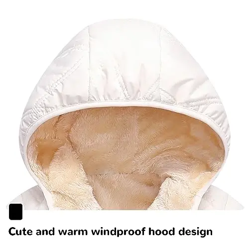 Fumdonnie Baby girls winter coats toddler outerwear snow jackets infant boys warm clothes - 2