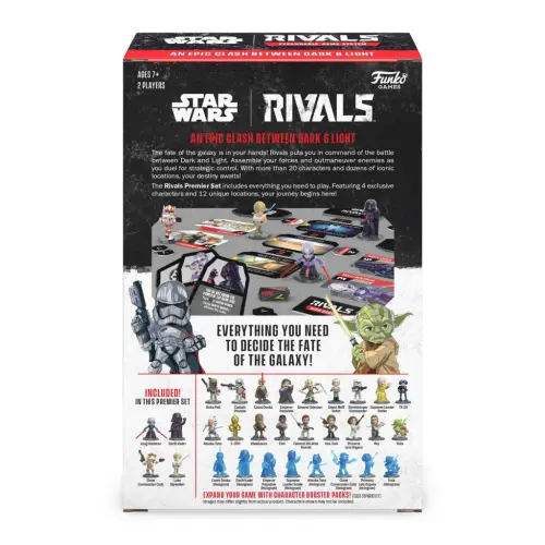 Funko Star Wars Rivals Expandable Card Game, Premier Set Two Player Expandable Game System - 1