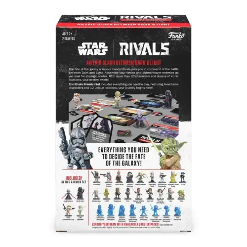 Funko Star Wars Rivals Expandable Card Game, Premier Set Two Player Expandable Game System - 1