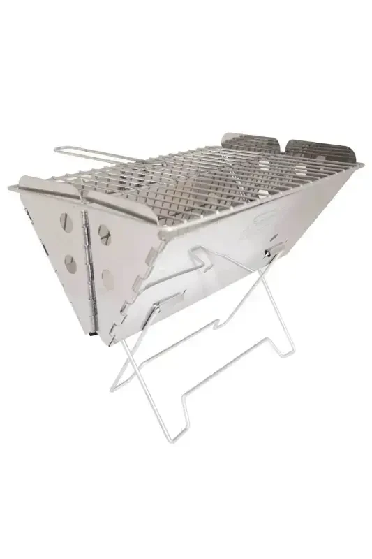 Funky Chaırs Stainless Steel Folding Camping and Picnic Grill - 3