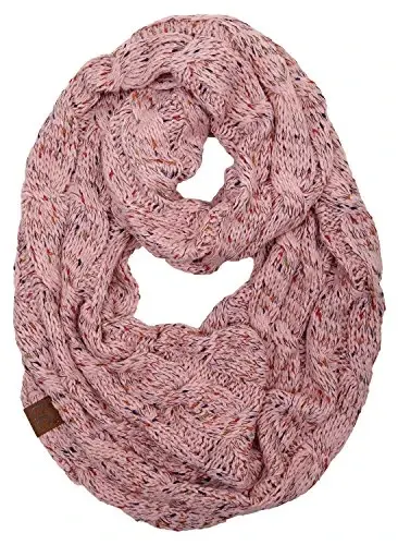 Funky Junque Infinity Scarf for Women – Oversized Chunky Winter Scarf, Colorful Fall Scarves, Soft Sweater Wrap Cozy Style - 1