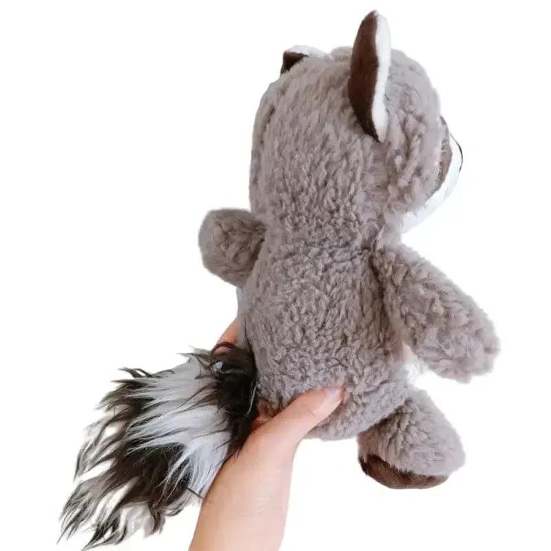 Funny Cute Raccoon Plush Toy Children Present Super Soft Stuffed Animal Doll - 4