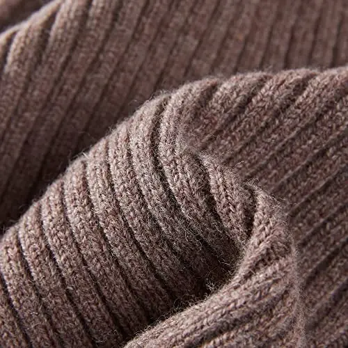 FUQILA 100% Merino Wool Cuff Beanie Hat, Unisex Warm Winter Caps Soft, Breathable & Cozy Stretchy Knitted Cuffed Cap - FUQILA (1)