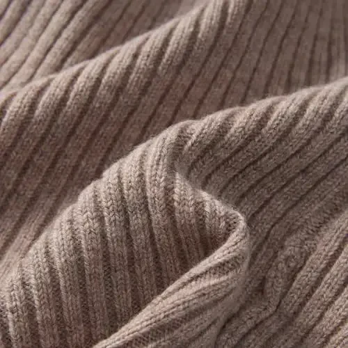 FUQILA 100% Merino Wool Cuff Beanie Hat, Unisex Warm Winter Caps Soft, Breathable & Cozy Stretchy Knitted Cuffed Cap - 2