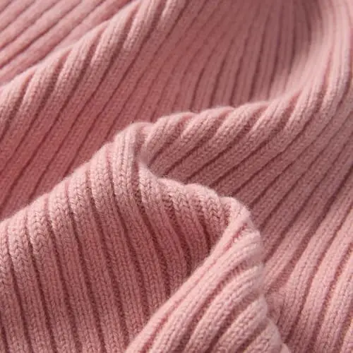 FUQILA 100% Merino Wool Cuff Beanie Hat, Unisex Warm Winter Caps Soft, Breathable & Cozy Stretchy Knitted Cuffed Cap - 2