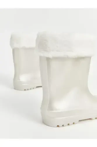 Fur Detail Girls Boot - 3