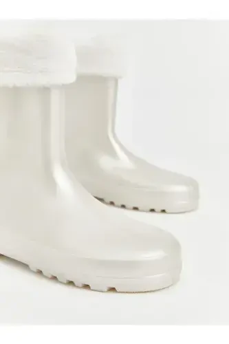 Fur Detail Girls Boot - 5