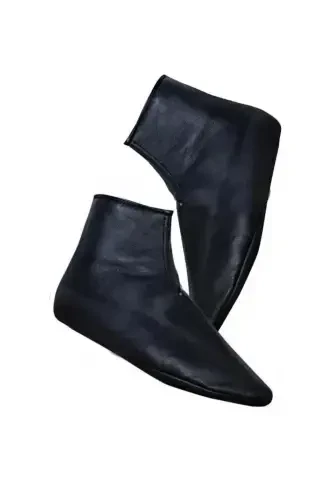 Fur-lined Lapti - Sheepskin - 1