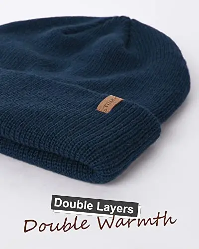 FURTALK Ayollar Erkaklar Qishki Shlyapalar Ayollar Trikotaj Beanie Qalqonsimon Beanie Qisqichli Bosh Suyagi Qopqog'i Iliq Chang'i Shlyapasi - 2