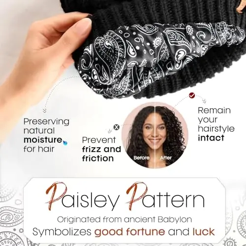 FURTALK Ayollar uchun qishloq beresi Atlas astarli Kabel to'qilgan Qo'pol va uzun Beretlar Boshsuyagi Issiq Bosh kiyim - 2