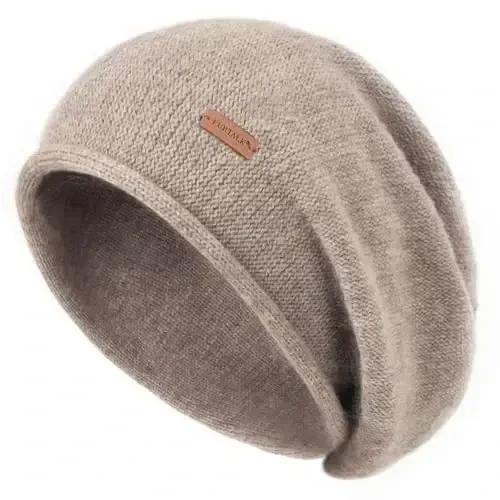 FURTALK Ayollar uchun Slouchy Beanies qishki shlyapalar Yumshoq iliq Beanie shlyapa Xonimlar Trikotaj Skull Beanies - 5