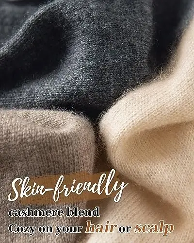 FURTALK Ayollar uchun yumshoq qishki shapkalar Issiq trikotaj shapkalar Ayollar uchun bosh suyagi shapkalari - 2