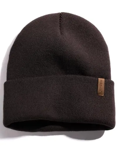 FURTALK Beanie for Men Women Cuffed Thick Knitted Unisex Winter Hat Beanies Skull Cap - 6