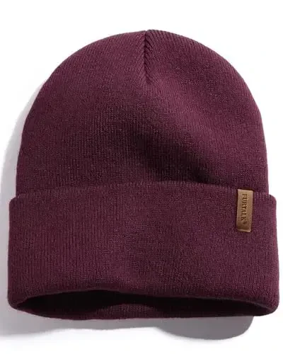 FURTALK Beanie for Men Women Cuffed Thick Knitted Unisex Winter Hat Beanies Skull Cap - 5