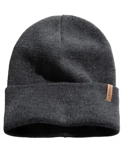 FURTALK Beanie for Men Women Cuffed Thick Knitted Unisex Winter Hat Beanies Skull Cap - 6