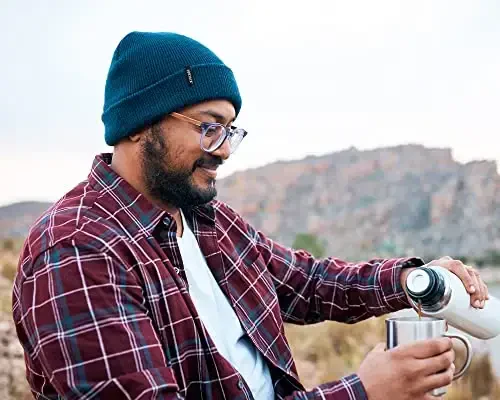 FURTALK Beanie Hat for Men Women Winter Hats for Women Men Soft Warm Unisex Cuffed Beanie Knitted Skull Cap - 5