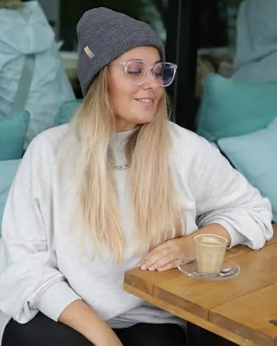 FURTALK Beanie Hats for Women Men Winter Hats Womens Knitted Slouchy Beanies Cuffed Skull Cap Warm Ski Hat - 5