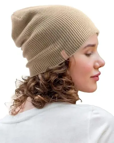 FURTALK Beanie Hats for Women Men Winter Hats Womens Knitted Slouchy Beanies Cuffed Skull Cap Warm Ski Hat - 4