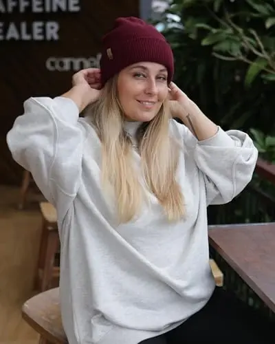 FURTALK Beanie Hats for Women Men Winter Hats Womens Knitted Slouchy Beanies Cuffed Skull Cap Warm Ski Hat - 7