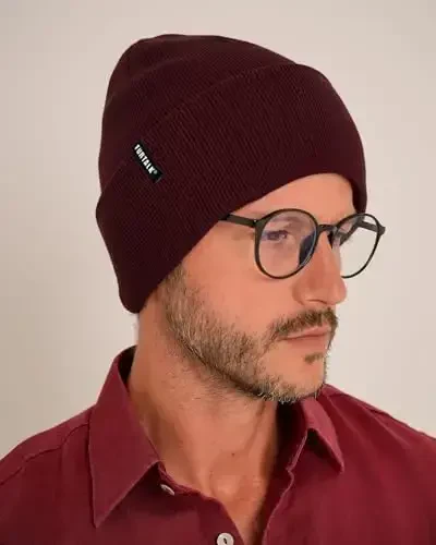 FURTALK Erkaklar Ayollar Qishki Shlyapa Erkaklar Ayollar Yumshoq Issiq Unisex Manjetli Shlyapa Trikotaj Bosh Suyagi Qalpog'i uchun FURTALK Beanie Shlyapa - 5
