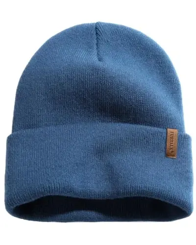 FURTALK Erkaklar Ayollar uchun Beanie Qalin Triko Bilan Tikilgan Uniseks Qishki Shlyapa Beani Bosh Suyagi Qalpog'i - 6