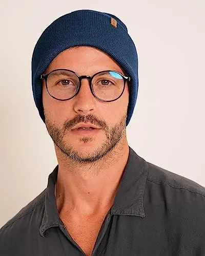 FURTALK Erkaklar Ayollar uchun Beanie Qalin Triko Unisex Qishki Shlyapa Beanies Bosh Suyagi Shapka - 4