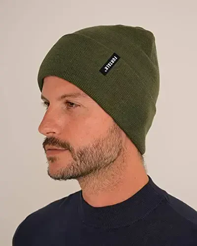 FURTALK Erkaklar Ayollar uchun Beanie Shlyapa Qishki Shlyapalar Erkaklar Ayollar uchun Yumshoq Issiq Unisex Mansjetli Beanie Trikotaj Bosh Suyagi Shapka - 4