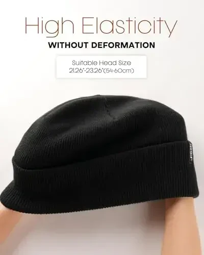 FURTALK Erkaklar Ayollar uchun Qishki Shlyapa Yumshoq Issiq Unisex Qo'lqop Beanie Trikotaj Bosh Suyagi Qalpog'i - 2