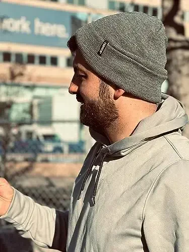 FURTALK Erkaklar Ayollar uchun shapka Qishki shapkalar Ayollar Erkaklar Yumshoq Issiq Uniseks Mansjetli shapka Trikotaj bosh suyagi kepkasi - 6