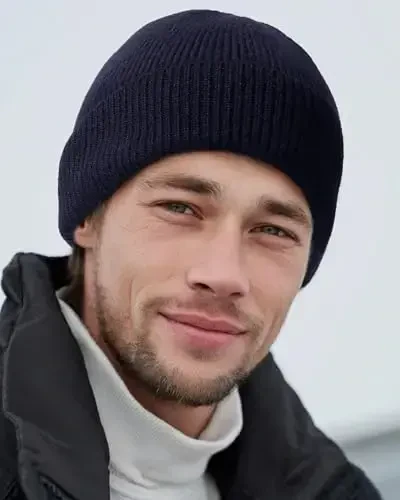 FURTALK Erkaklar va ayollar uchun qishki shapkalar Fleece bilan qoplangan Beanie iliq manjetli tashqi bosh suyagi qopqog'i - 4