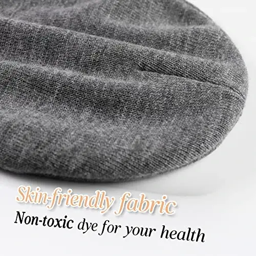 FURTALK Beanie Hat for Men Women Winter Hats for Women Men Soft Warm Unisex Cuffed Beanie Knitted Skull Cap - 2