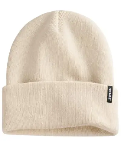 FURTALK Beanie Hat for Men Women Winter Hats for Women Men Soft Warm Unisex Cuffed Beanie Knitted Skull Cap - 2