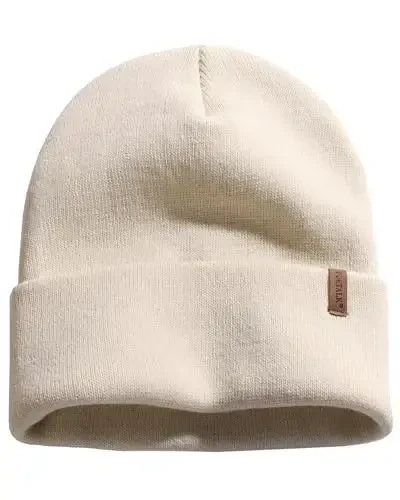 FURTALK Beanie for Men Women Cuffed Thick Knitted Unisex Winter Hat Beanies Skull Cap - 6