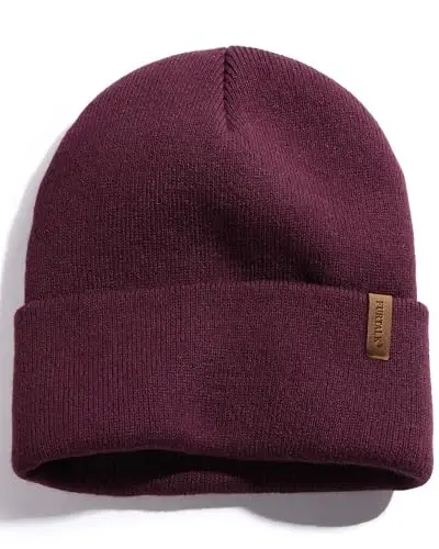 FURTALK Beanie for Men Women Cuffed Thick Knitted Unisex Winter Hat Beanies Skull Cap - 5
