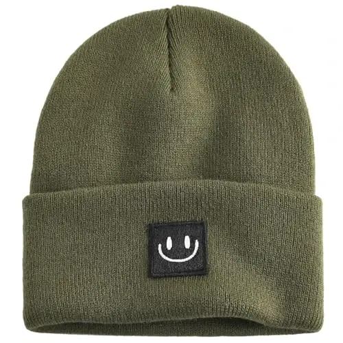 FURTALK Unisex Beanie for Women Men Knit Cuffed Winter Hats Soft Warm Cute Ski Skull Caps - 3