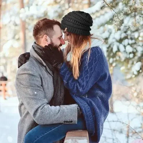 FURTALK Womens Winter Knit Slouchy Beanie Hat Warm Knitted Skull Ski Cap Hats for Women - 3