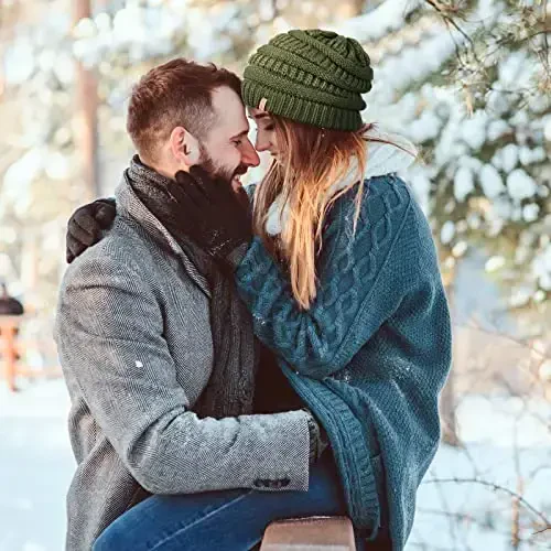 FURTALK Womens Winter Knit Slouchy Beanie Hat Warm Knitted Skull Ski Cap Hats for Women - 5