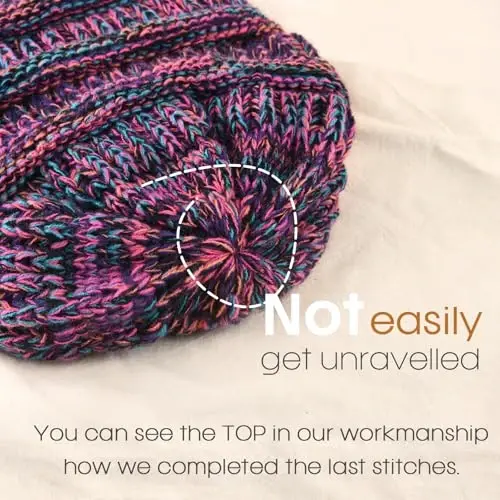 FURTALK Womens Winter Knit Slouchy Beanie Hat Warm Knitted Skull Ski Cap Hats for Women - Modazone (1)