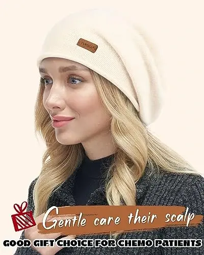 FURTALK Slouchy Beanies for Women Winter Hats Soft Warm Beanie Hat Ladies Knitting Skull Beanies - 4