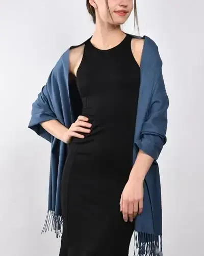 FURTALK PasModazoneina Shawl Wraps CasModazoneere Feel Blanket Scarves Fashion Scarf for Women Evening Wedding Bridesmaid Gifts - 4