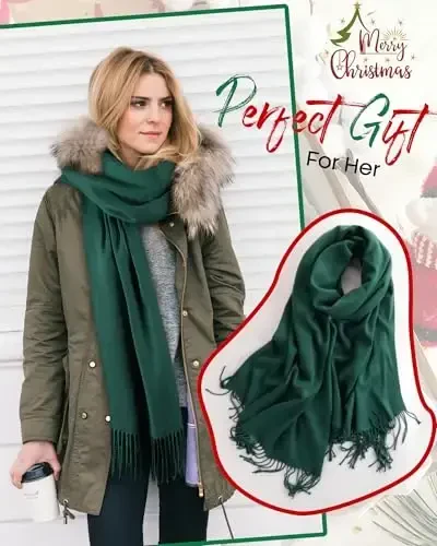 FURTALK PasModazoneina Shawl Wraps CasModazoneere Feel Blanket Scarves Fashion Scarf for Women Evening Wedding Bridesmaid Gifts - 3