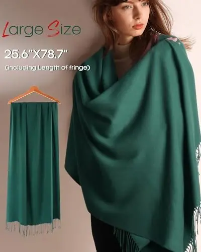 FURTALK PasModazoneina Shawl Wraps CasModazoneere Feel Blanket Scarves Fashion Scarf for Women Evening Wedding Bridesmaid Gifts - 4