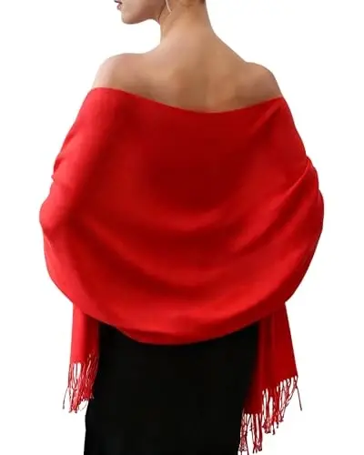 FURTALK PasModazoneina Shawl Wraps CasModazoneere Feel Blanket Scarves Fashion Scarf for Women Evening Wedding Bridesmaid Gifts 