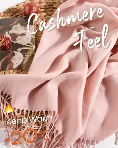 FURTALK PasModazoneina Shawl Wraps CasModazoneere Feel Blanket Scarves Fashion Scarf for Women Evening Wedding Bridesmaid Gifts - 6