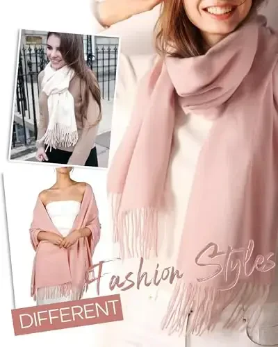 FURTALK Winter Scarf for Women PasModazoneina Shawl Wraps CasModazoneere Feel Warm Fashion Blanket Scarves Gifts - 3